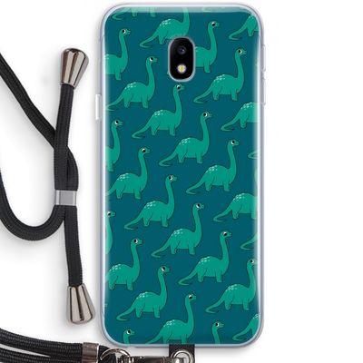 Diplodocus: Samsung Galaxy J3 (2017) Transparant Hoesje met koord