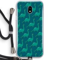 Diplodocus: Samsung Galaxy J3 (2017) Transparant Hoesje met koord