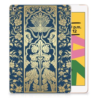 Apple iPad 10.2 | iPad 10.2 (2020) | 10.2 (2021) | Siliconen hoesje | Beige Flowers