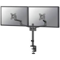 Neomounts DS60-425BL2 Monitor-tafelbeugel 2-voudig 43,2 cm (17) - 68,6 cm (27) Zwart Kantelbaar, Roteerbaar, Zwenkbaar, In hoogte verstelbaar - thumbnail