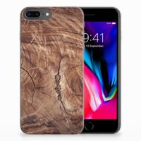 Apple iPhone 7 Plus | 8 Plus | Bumper Hoesje | Tree Trunk