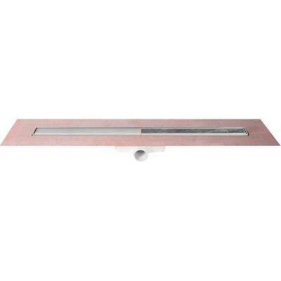 Easy Drain Solid TAF douchegoot - 90cm - omkeerbaar rooster - waterdicht doek - RVS EDSOLTAF-900