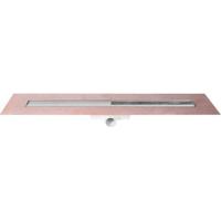 Easy Drain Solid TAF douchegoot - 90cm - omkeerbaar rooster - waterdicht doek - RVS EDSOLTAF-900