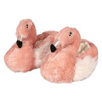 Apollo pantoffels zwaan - roze - kinderen - sloffen - anti-slip - maat 37-38