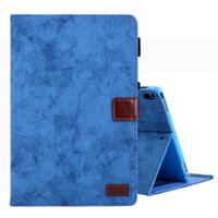 Voor iPad Pro 10 5 (2017) Business stijl horizontale Flip lederen draagtas met houder & kaartsleuf & fotolijstjes & slaap/Wake-up functie (blauw)
