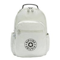 Kipling rugzak Seoul zilverkleurig - thumbnail