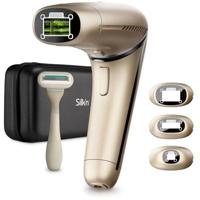 SILK'N 7 pulserende licht-epilator - Dubbele lamp met roterende kop - 600.000 flitsen - 3 zonepunten