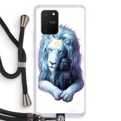 Child Of Light: Samsung Galaxy S10 Lite Transparant Hoesje met koord