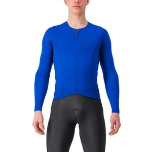 Castelli Fly Jersey lange mouw blauw heren M