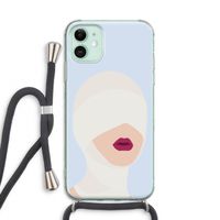 Incognito: iPhone 11 Transparant Hoesje met koord