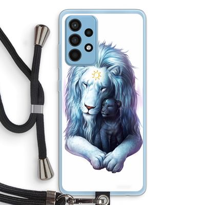 Child Of Light: Samsung Galaxy A52 Transparant Hoesje met koord