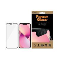 iPhone 13 Mini PanzerGlass Case Friendly CamSlider Screenprotector - Zwarte Rand - thumbnail