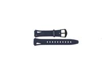 Horlogeband Casio 10093326 / STR-300-2AV Kunststof/Plastic Blauw 16mm