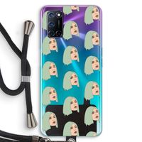 King Kylie: Oppo A52 Transparant Hoesje met koord