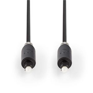 Nedis CABW25000AT20 Optische Audiokabel Toslink Male - Toslink Male 2,0 M Antraciet