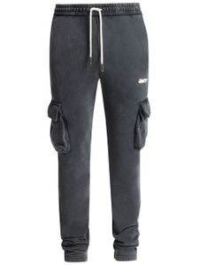 MOUTY pantalon de jogging à logo imprimé - Gris