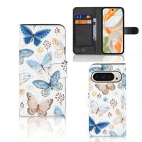 Telefoonhoesje | Met pasjeshouder | voor Google Pixel 9 | 9 Pro Vlinder