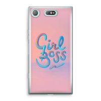 Girl boss: Sony Xperia XZ1 Compact Transparant Hoesje