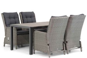 Garden Collections Kingston/Young 155cm dining tuinset 5-delig