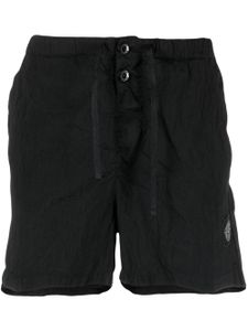 Stone Island short de bain à motif Compass - Noir