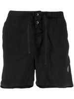 Stone Island short de bain à motif Compass - Noir - thumbnail