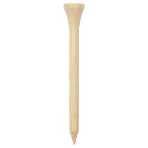 VidaXL 1000 st Golftees 83 mm bamboe