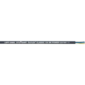 LAPP ÖLFLEX® CLASSIC 100 BK POWER Stuurstroomkabel 3 G 1.50 mm² Zwart 1120463/100 100 m