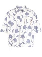 Jacquemus chemise La Chemise Disgreghi - Blanc Jacquemus chemise La Chemise Disgreghi - Blanc
