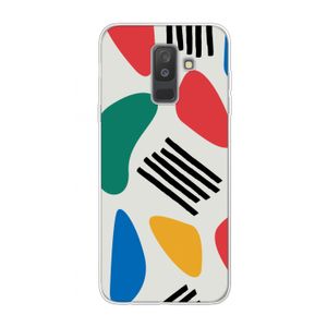 Illustratieve pop 1: Samsung Galaxy A6 Plus (2018) Transparant Hoesje