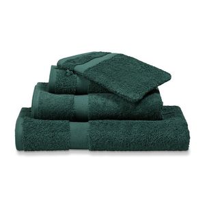 Vandyck Vandyck Prestige Plain Dark Green Gastendoekje 40x60