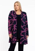 Yoek Blazer A-lijn CIARA | Blauw | Maat 58/60 Yoek Blazer A-lijn CIARA | Blauw | Maat 58/60