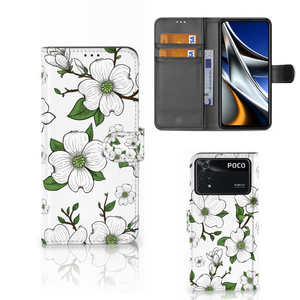 Xiaomi Poco X4 Pro 5G Hoesje Dogwood Flowers