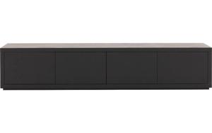 Goossens Tv Meubel Barcelona, 4 kleppen zonder kabeldoorvoer