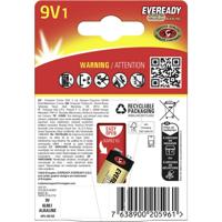 Eveready E304396500 9V batterij (blok) 9 V 1 stuk(s)
