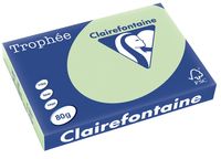 Clairefontaine Trophée Pastel, gekleurd papier, A3, 80 g, 500 vel, golfgroen - thumbnail