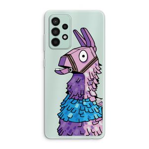 Lama: Samsung Galaxy A52s 5G Transparant Hoesje