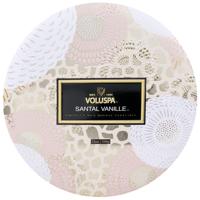 Voluspa Japonica Collection Santal Vanille 3 Wick Tin Candle 340gr