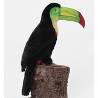 Levensechte Hansa pluche toekan knuffel 40 cm