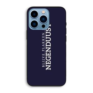 Blijve plakken in Negenduust: iPhone 13 Pro Biologisch afbreekbaar hoesje