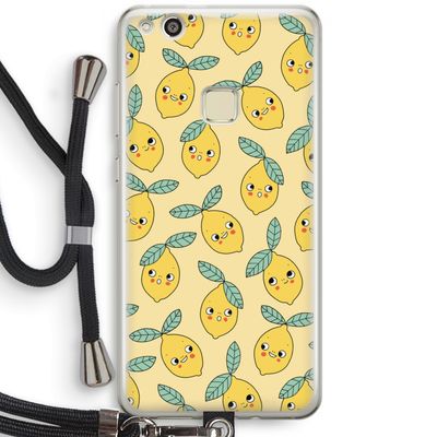 Citroenen: Huawei Ascend P10 Lite Transparant Hoesje met koord