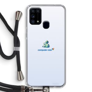 MSN: Samsung Galaxy M31 Transparant Hoesje met koord