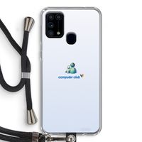 MSN: Samsung Galaxy M31 Transparant Hoesje met koord