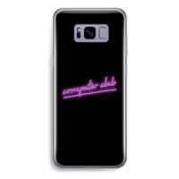 Vice Black: Samsung Galaxy S8 Plus Transparant Hoesje