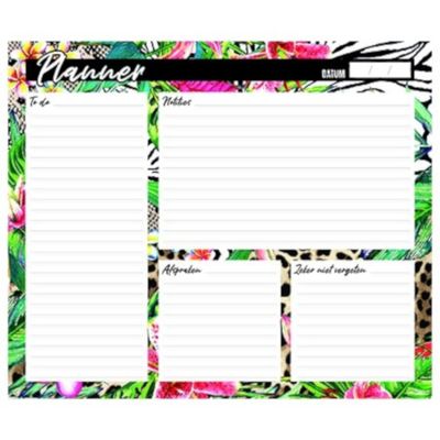 Verhaak planner Wild Thing 21 x 29,7 cm A3 papier 80 vellen