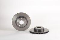 Remschijf COATED DISC LINE BREMBO, Remschijftype: Binnen geventileerd, u.a. für Subaru