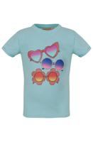 Someone Meisjes t-shirt - Leonie-SG-02-A - Licht aqua blauw