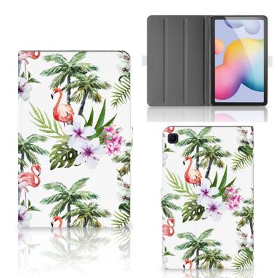 Samsung Galaxy Tab S6 Lite | S6 Lite (2022) Flip Case Flamingo Palms Samsung Galaxy Tab S6 Lite | S6 Lite (2022) Flip Case Flamingo Palms