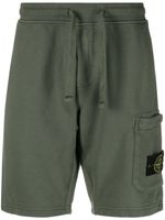 Stone Island short de sport à patch Compass - Vert
