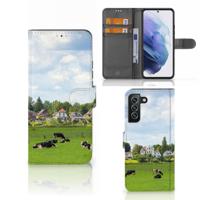 Samsung Galaxy S22 Plus | Telefoonhoesje | Met pasjeshouder | Koeien