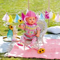 ZAPF Creation BABY born - Deluxe Trendy Poncho poppen accessoires 43 cm - thumbnail